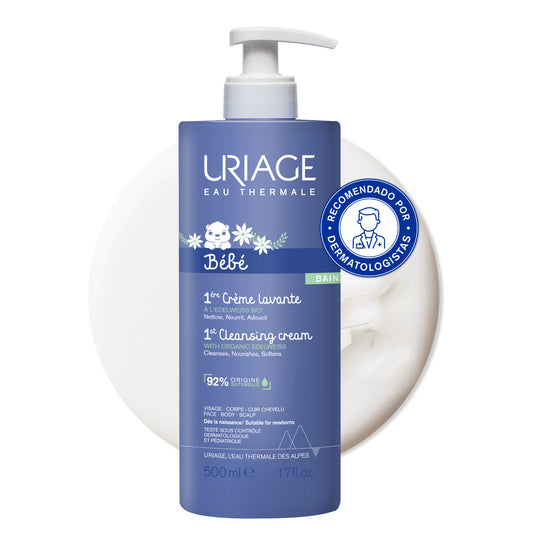 Uriage Baby Cleansing Cream - 500ml - Healtsy