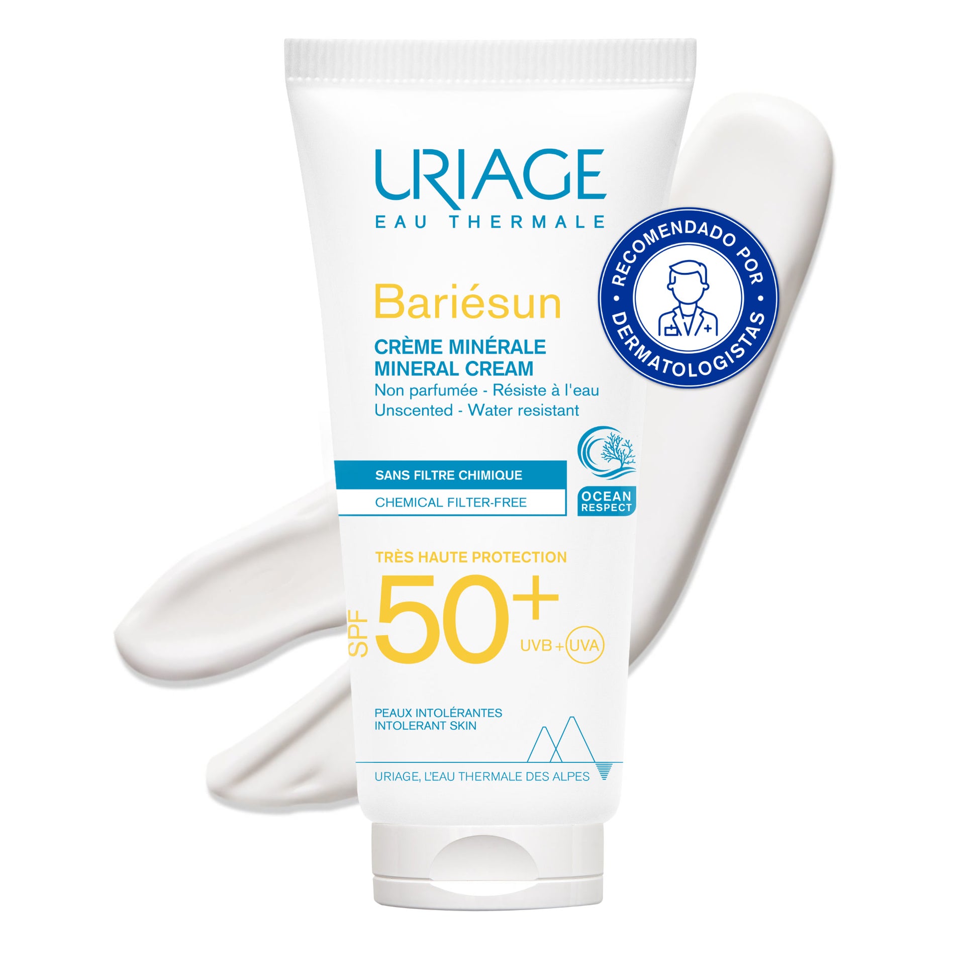 Uriage Bariésun Mineral Cream SPF50+ - 100ml - Healtsy