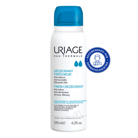 Uriage Deo Fraicheur Sensitive Skin Spray - 125ml - Healtsy