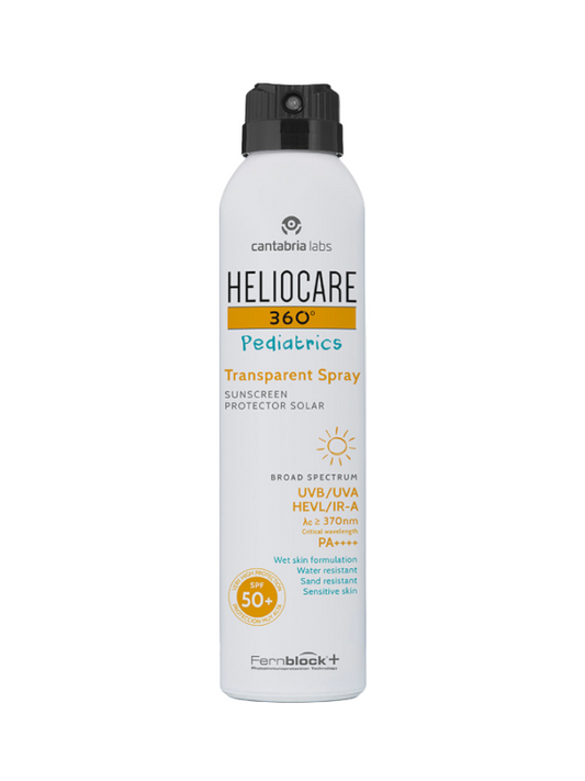 Heliocare 360 Pediatric Transparent Spray SPF50+ - 200ml - Healtsy