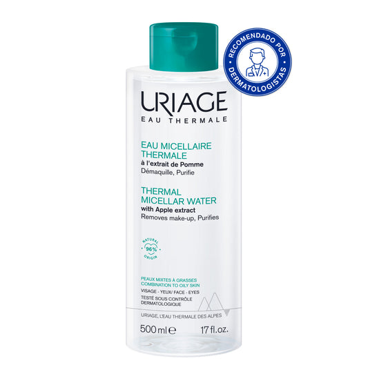 Uriage Micellar Water Mixed Oily Skin - 500ml - Healtsy