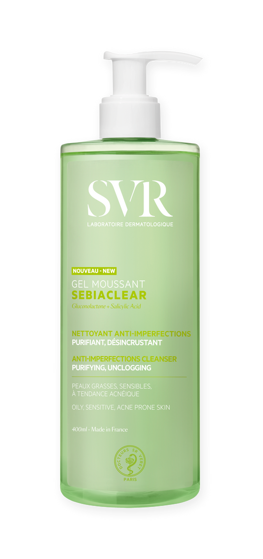 SVR Sebiaclear Gel Moussant - 400ml