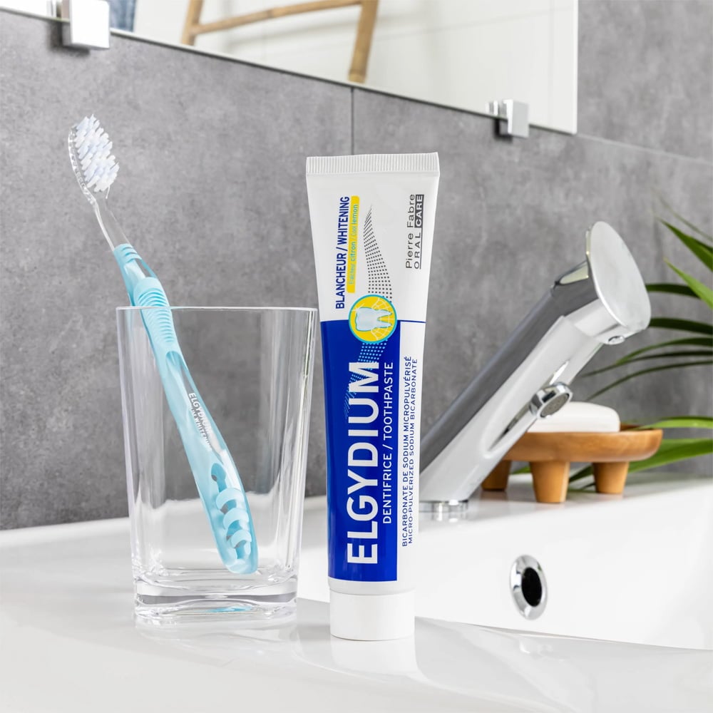Elgydium Lemon Whitening Toothpaste - 75ml - Healtsy