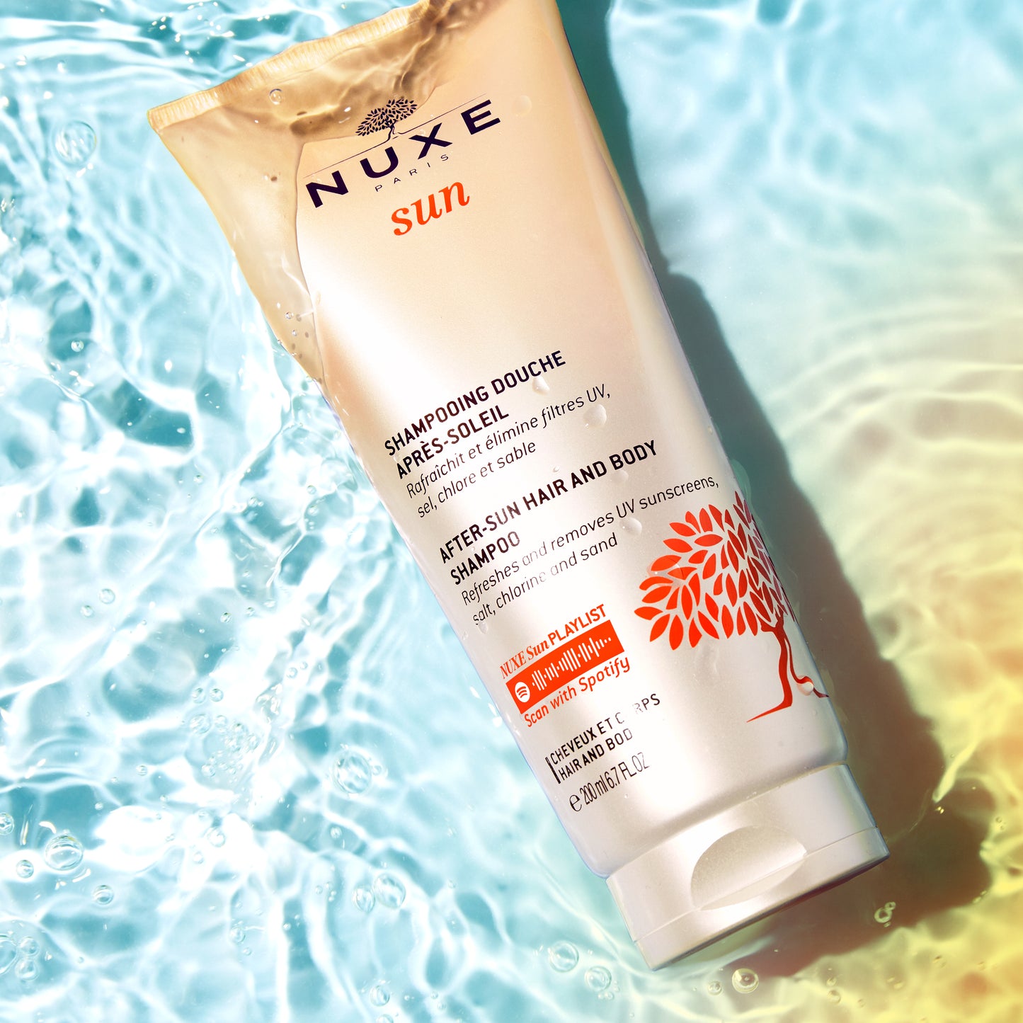 Nuxe Sun After Sun Shower Gel Shampoo - 200ml