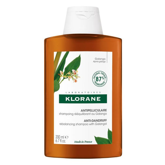 Klorane Capilar Galanga Dandruff Shampoo - 200ml - Healtsy