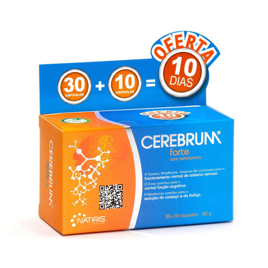 Cerebrum Forte capsules (x30 units) + Offer of 10 capsules - Healtsy