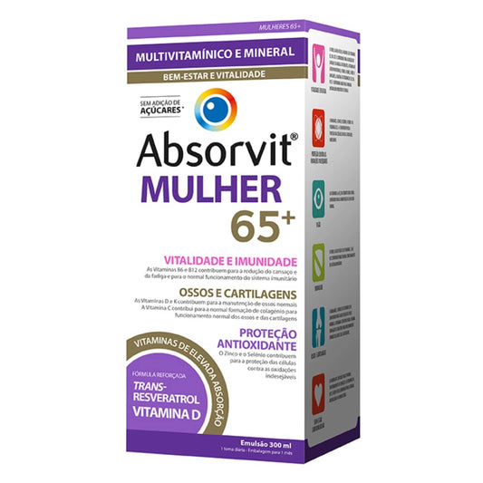 Absorbit Woman 65+ Emulsion - 300ml - Healtsy