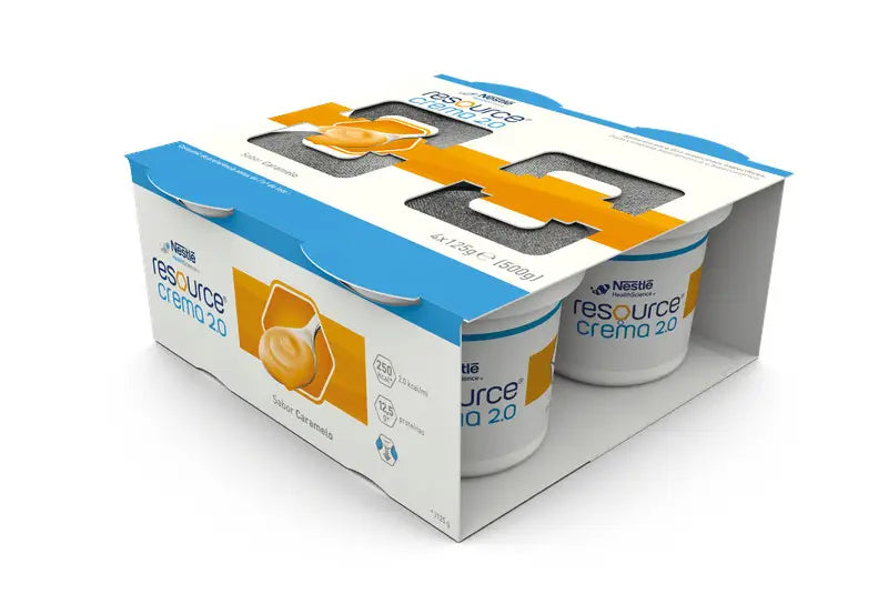 Resource Crema 2.0 Caramel Cream 125g (4 units) - Healtsy