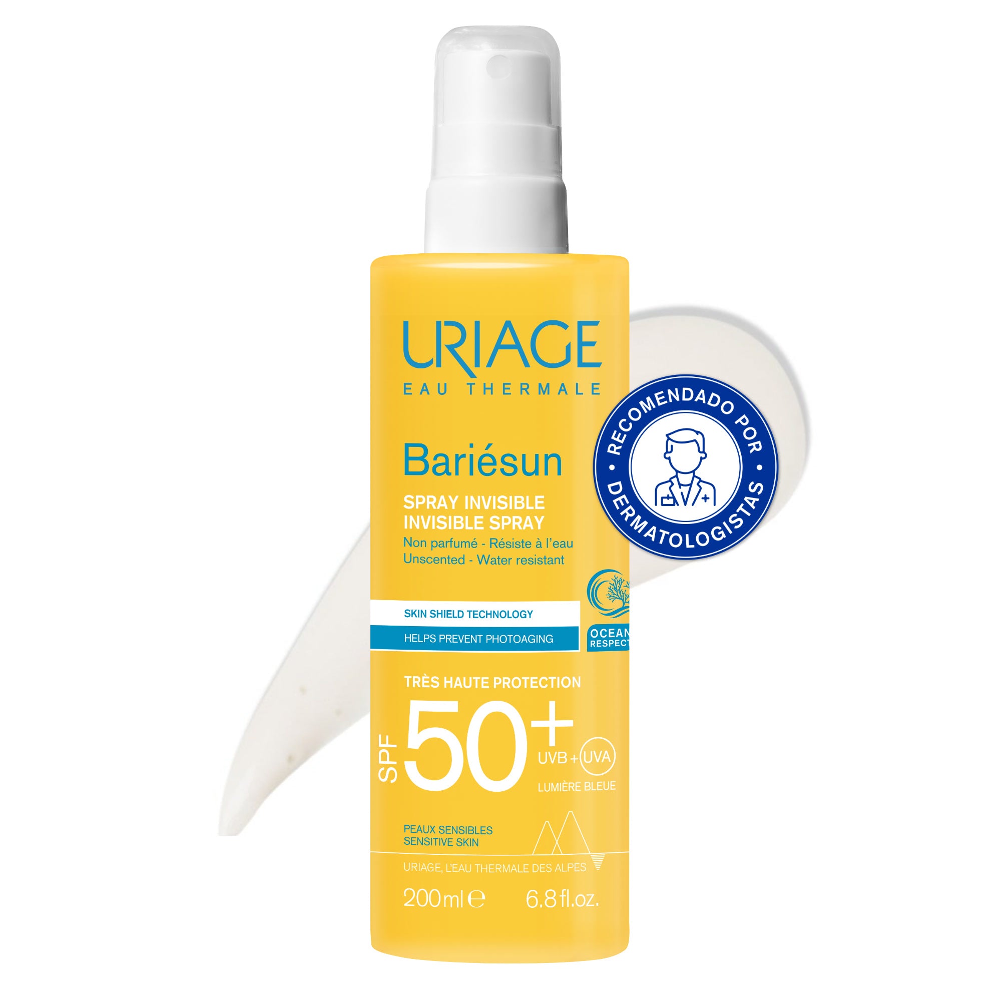 Uriage Bariesun Invisible Spray without Perfume SPF50+ - 200ml - Healtsy