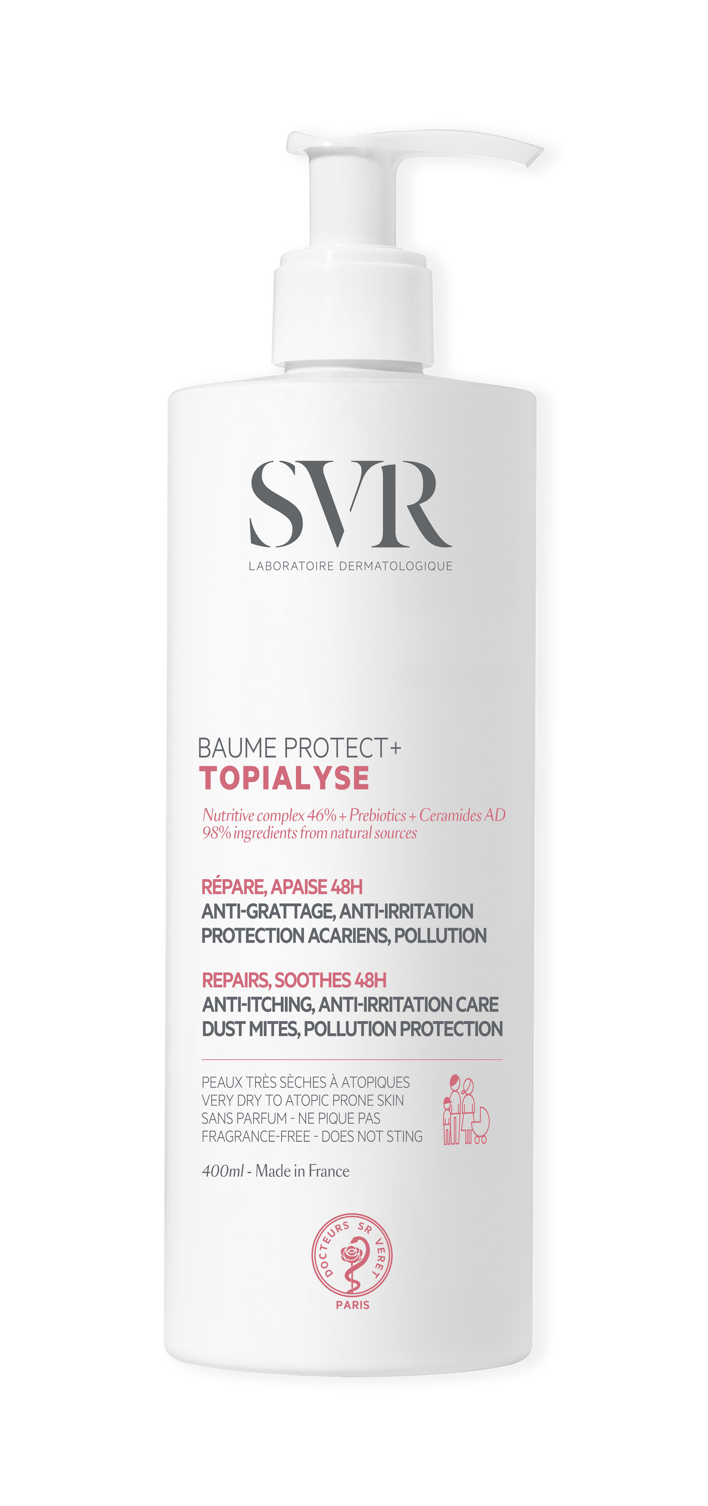 SVR Topialyse Baume Protect+ - 400ml