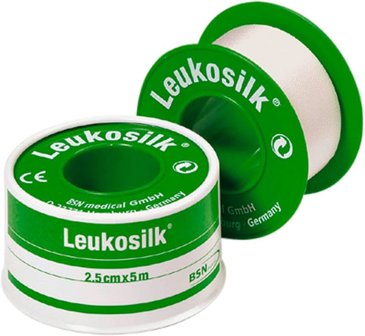 Leukosilk  Adhesive - 2,5cmx5m - Healtsy