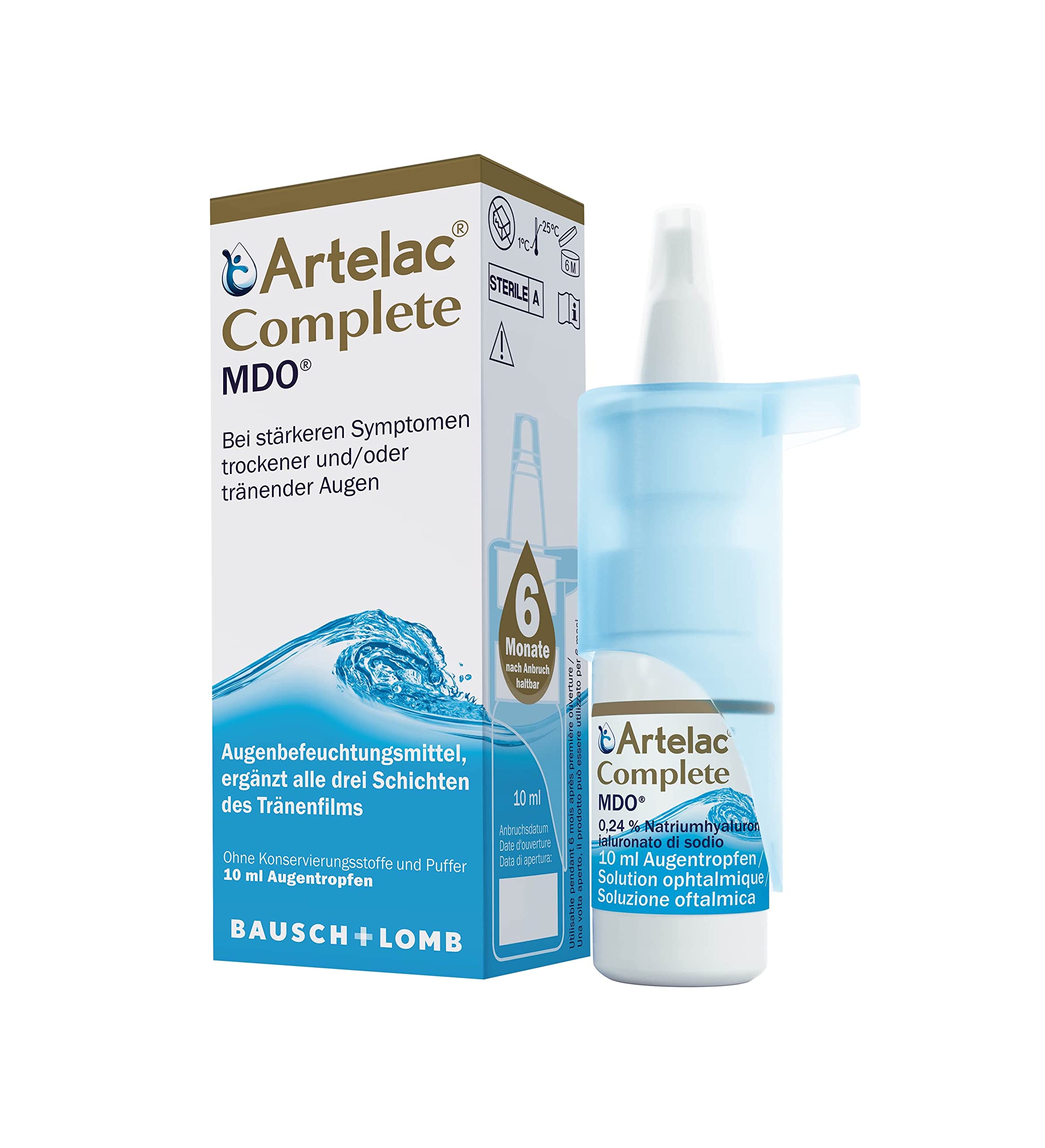 Artelac Complete Multidose Eye Drops - 10ml - Healtsy
