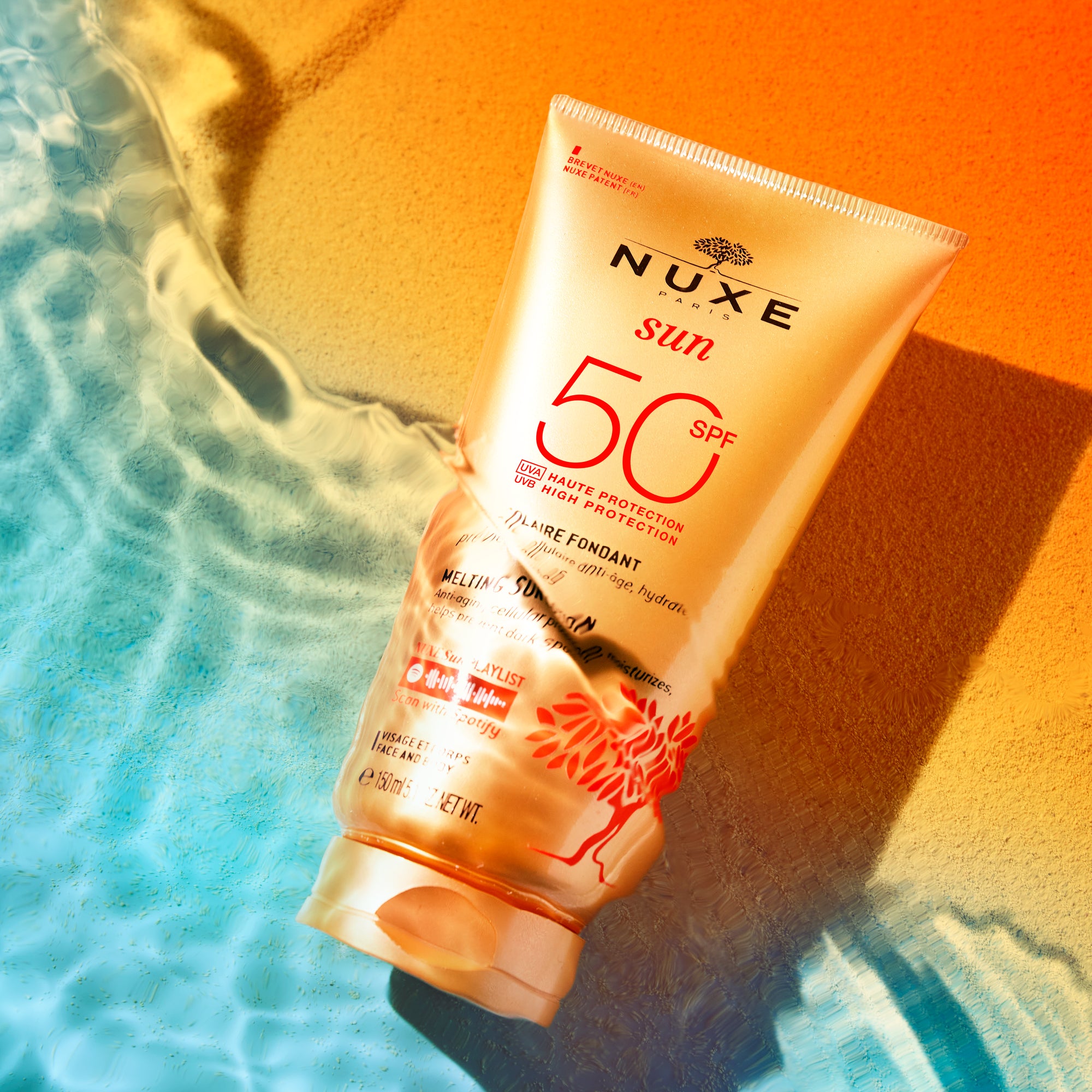 Nuxe Sun Melting Milk SPF50 - 150ml - Healtsy