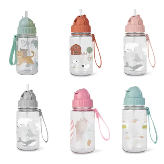 Saro Straw Bottle with Hanger 7400 - Healtsy