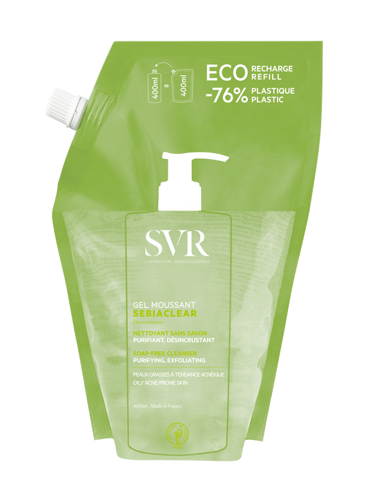 SVR Sebiaclear Gel Mousse Refill - 400ml