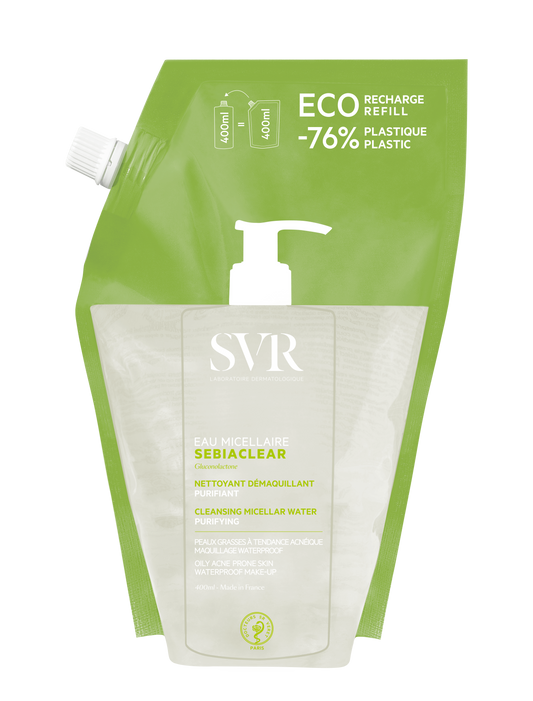 SVR Sebiaclear Micellar Water Refill - 400ml