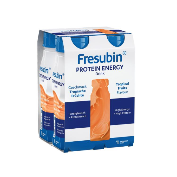 Fresubin Drink_ Protein Energy_ Tropical fruits - 200ml (x4 units) - Healtsy