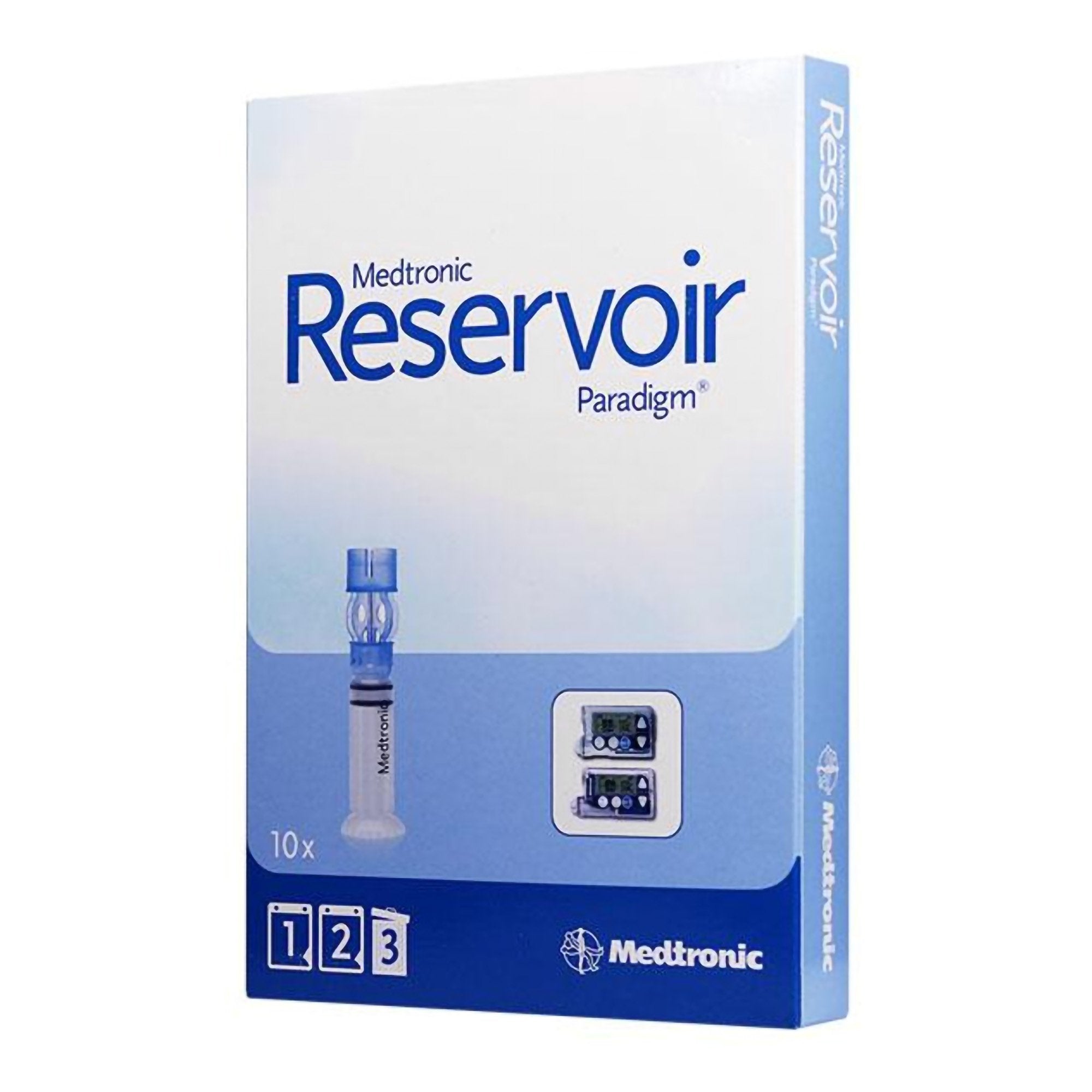 Medtronic MiniMed Paradigm Reservoir 3ml MMT‑332A (10 units): - Healtsy