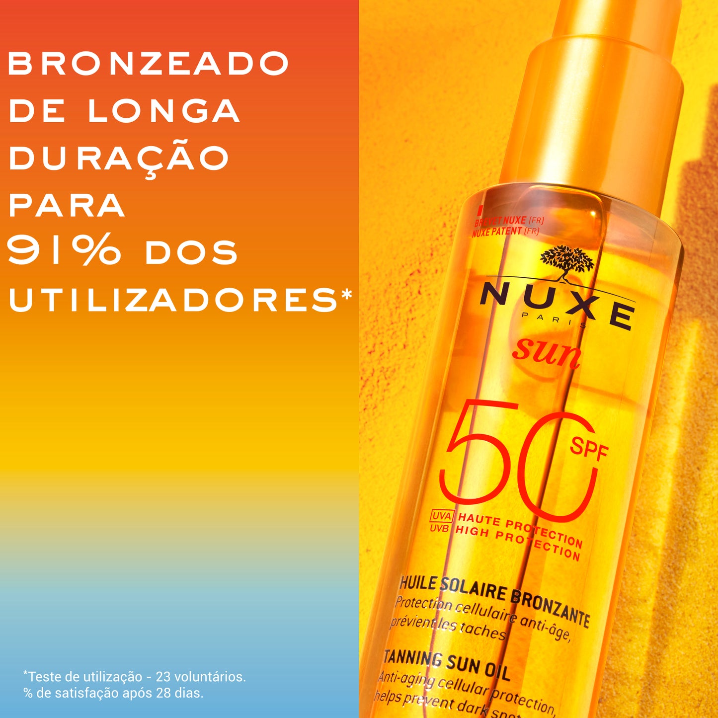 Nuxe Sun Tanning Oil SPF50 - 150ml