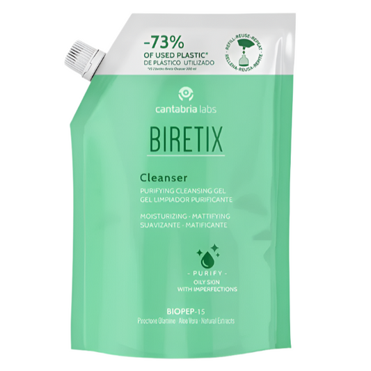 Biretix Cleanser Cleansing Gel_ Refill - 400ml - Healtsy