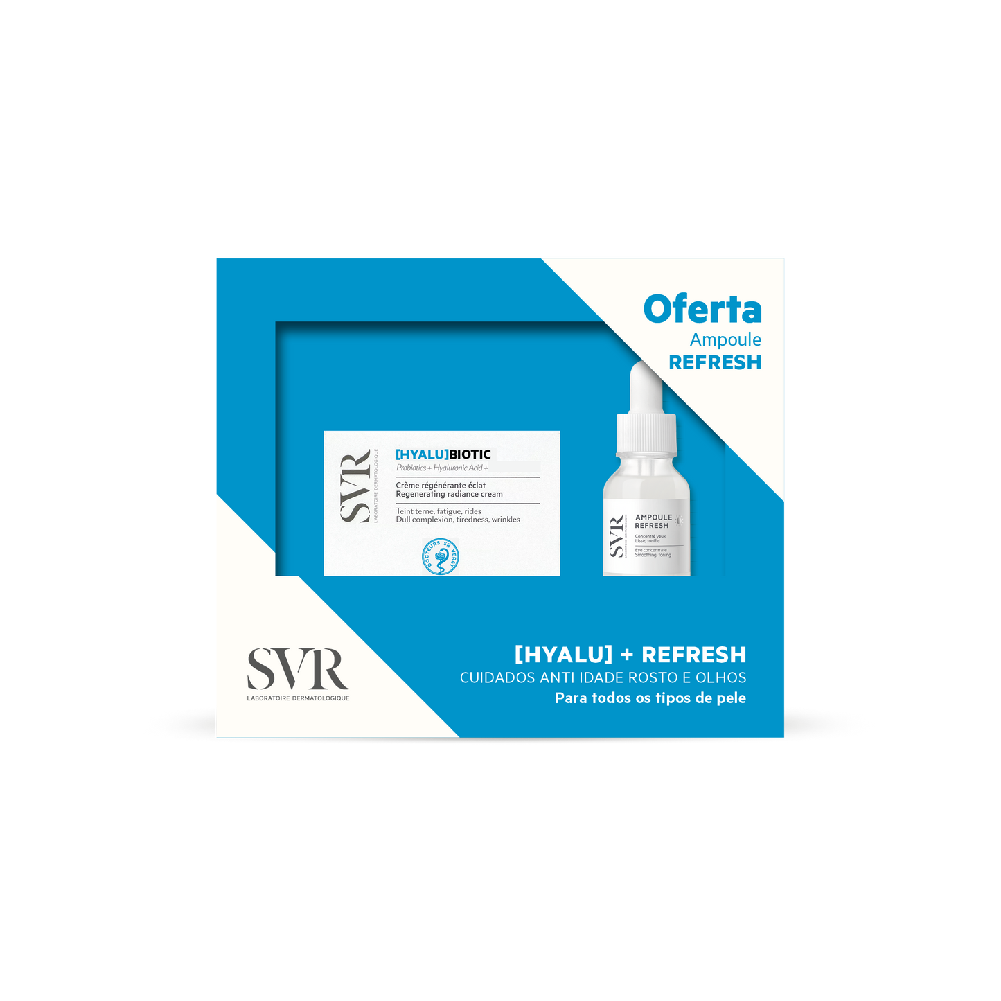 SVR Biotic Hyalu - 50ml + Ampoule Refresh Offer - 15ml