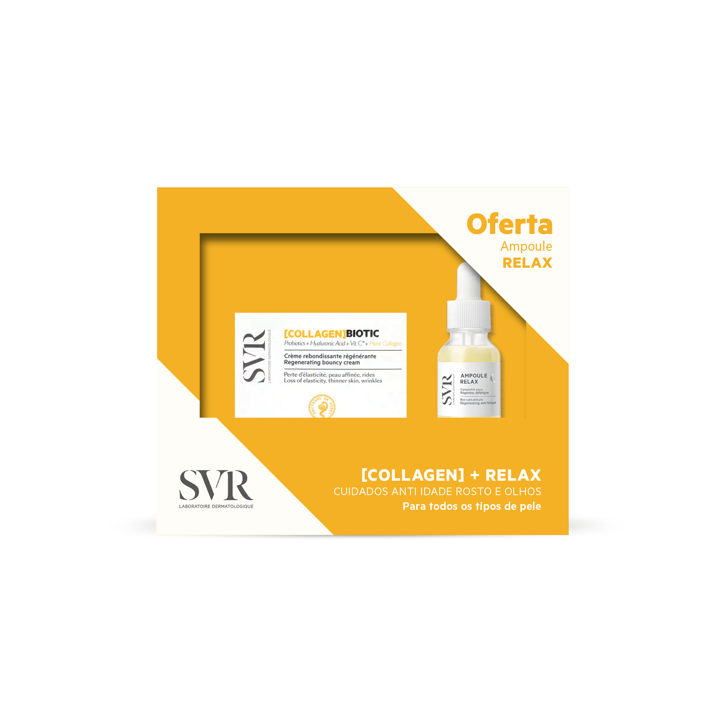 SVR Biotic Collagene - 50ml + Relax Ampoule Offer - 15ml