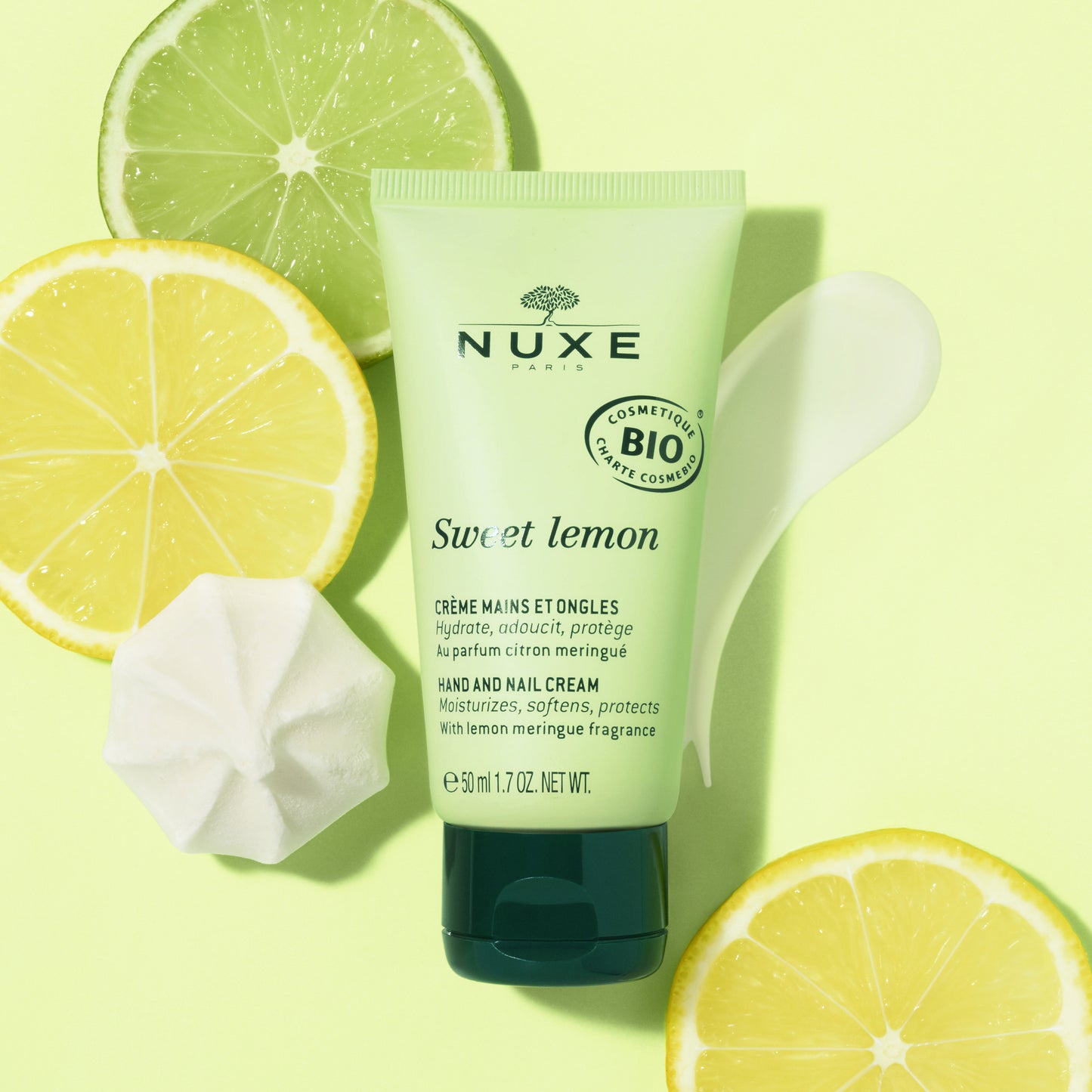 Nuxe Sweet Lemon Hand/Nail Cream - 50ml