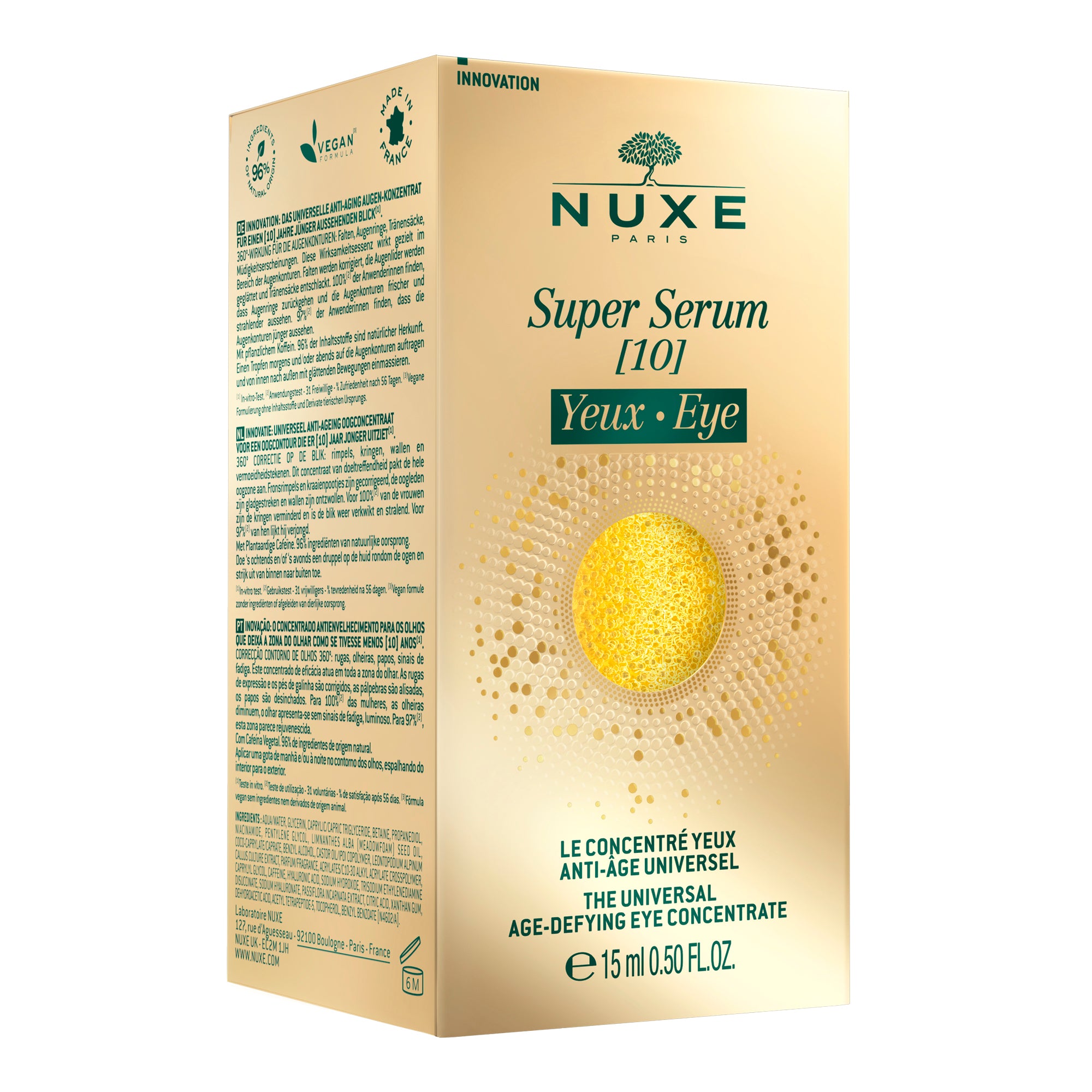 Nuxe Super Serum [10] Eyes - 15ml - Healtsy