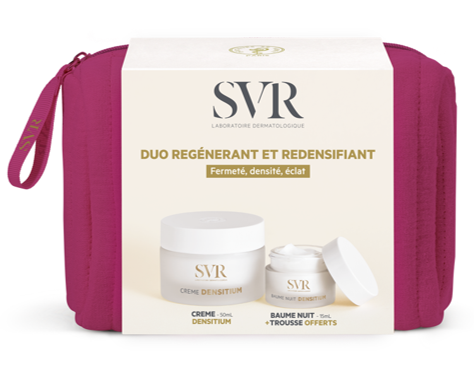 SVR Densitium Cream - 50ml + SVR Baume Nuit - 15ml + Pouch - Healtsy