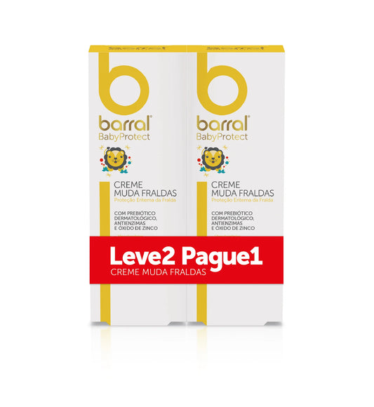 Barral Babyprotect Diaper Changing Cream - 75g (Double Pack) - Healtsy