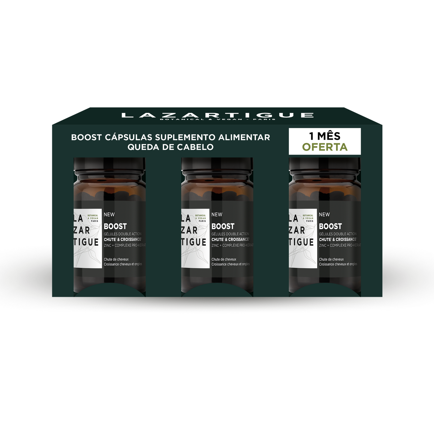 Lazartigue Boost (x30 capsules) Triple Pack