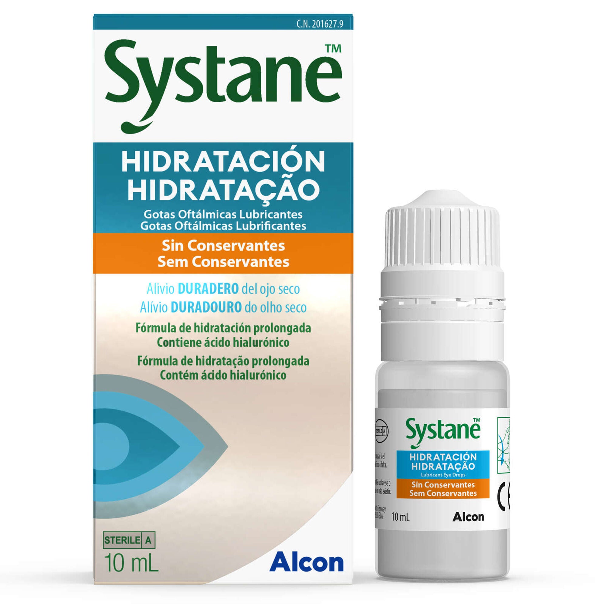Systane Hydration Ophthalmic Solution Without Preservatives - 10ml - Healtsy