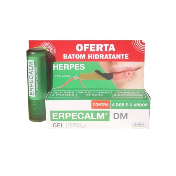 Erpecalm Dm Gel - 8ml + Moisturizing Lipstick Offer - Healtsy