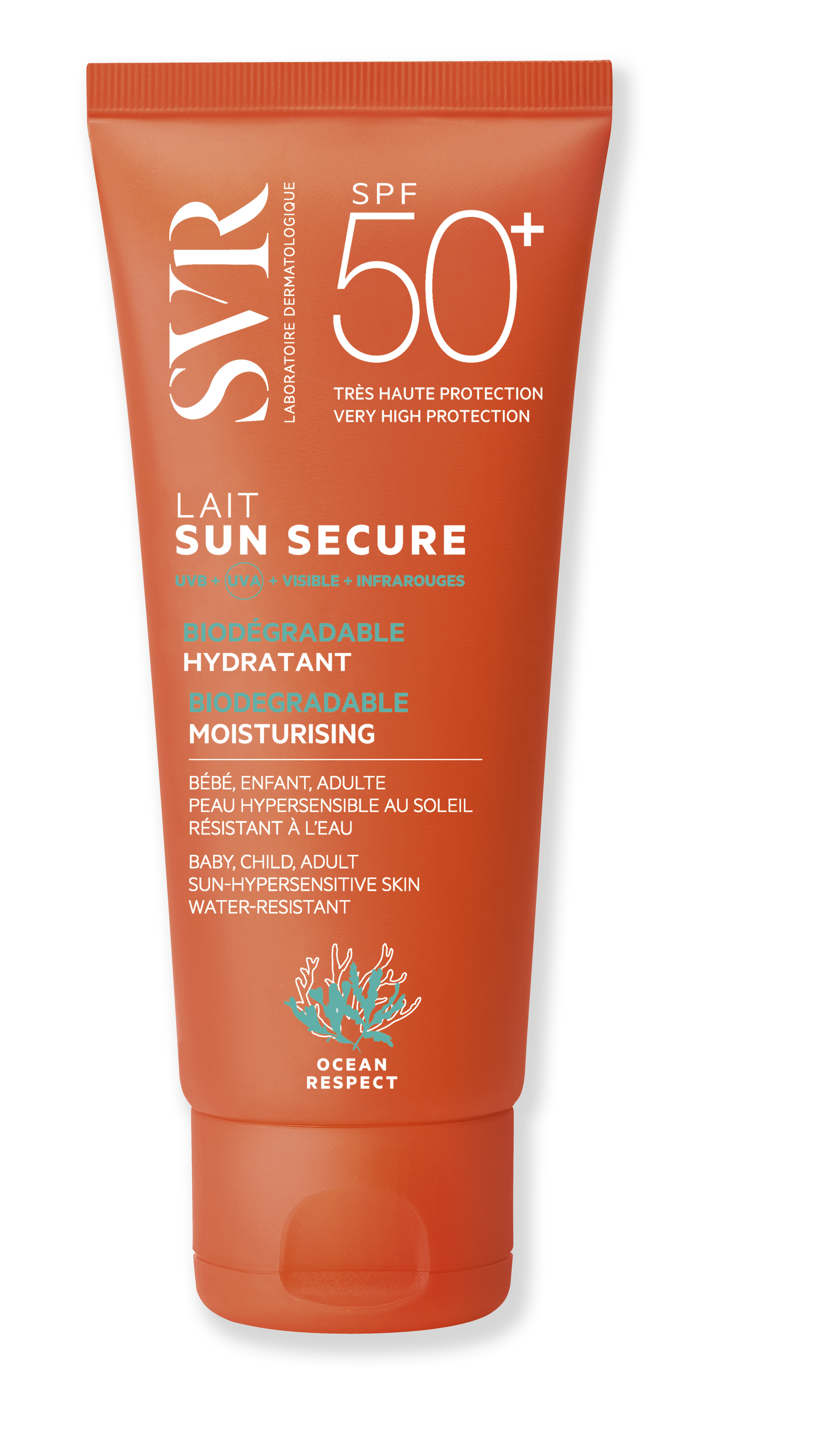 SVR Sun Secure Invisible Moisturizing Milk SPF50+ 100ml - Healtsy