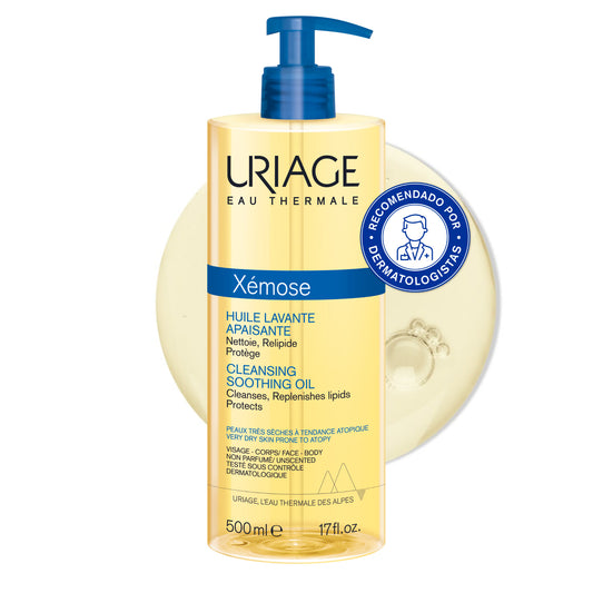 Uriage Xémose Cleansing Soothing Oil - 500ml - Healtsy