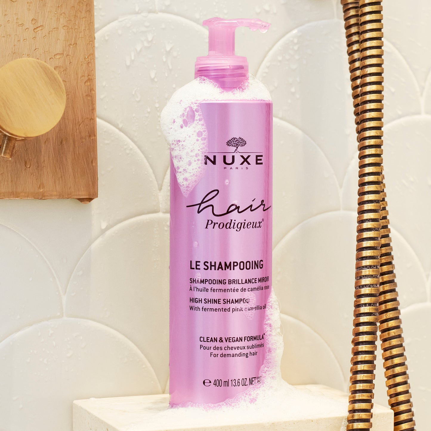 Nuxe Hair Prodigieux Mirror Shine Shampoo - 400ml