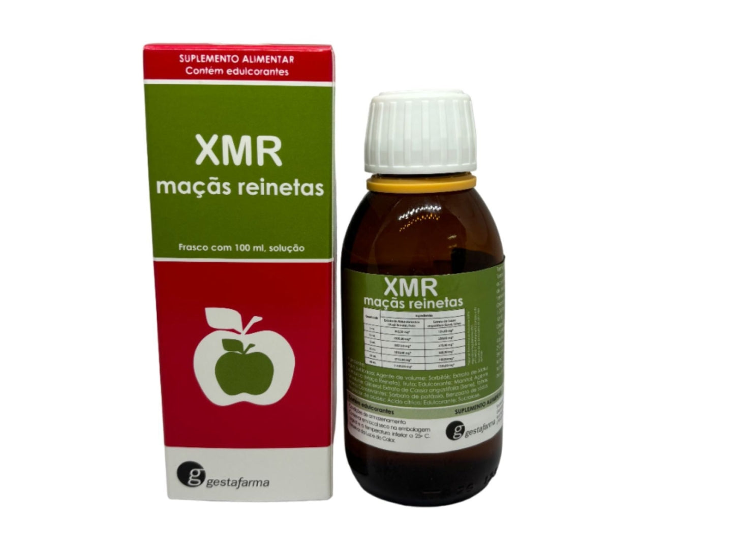 XMR Reinetas Apple Syrup - 100Ml - Healtsy