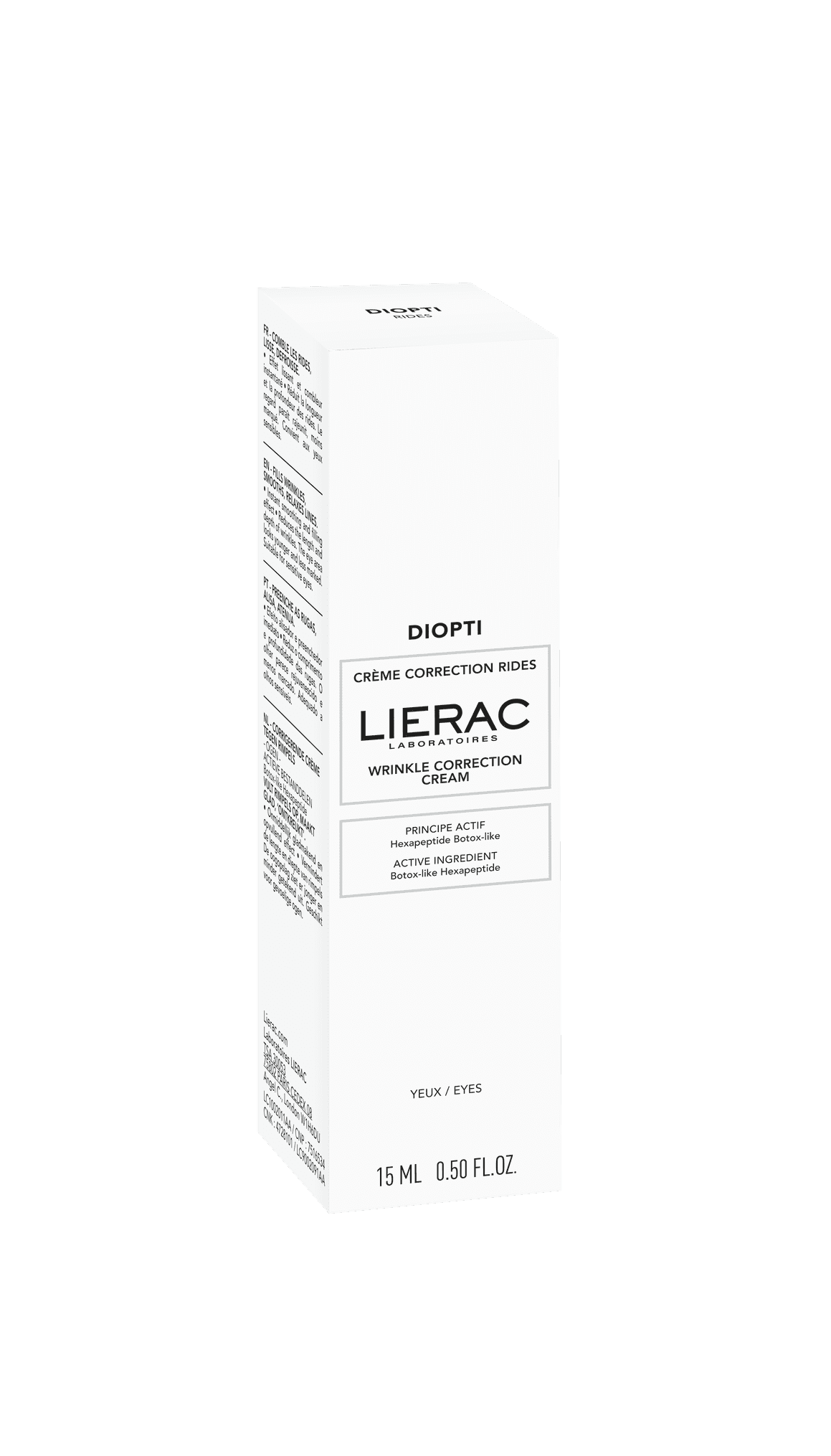 Lierac Dioptiride Eye Wrinkle Corrector Cream - 15ml