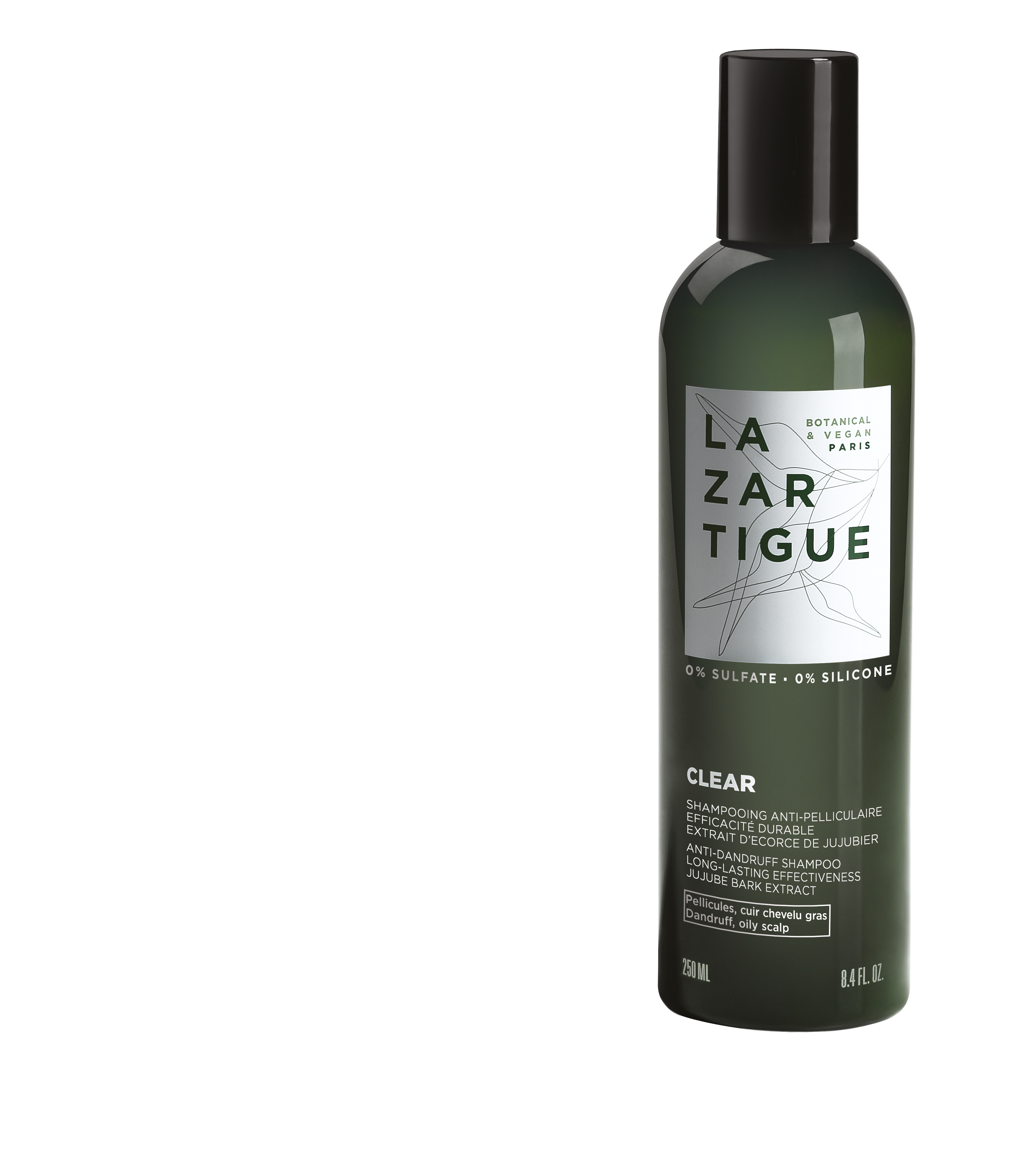 Lazartigue Clear Shampoo for Oily Dandruff 250ml - Healtsy