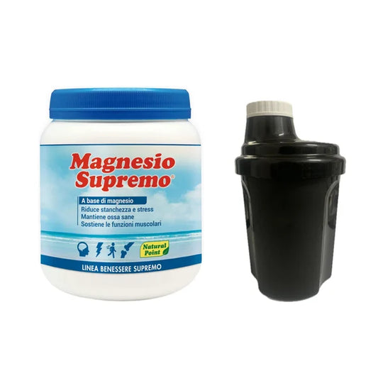 Magnesio Supremo Powder 300g + Shaker Offer - Healtsy