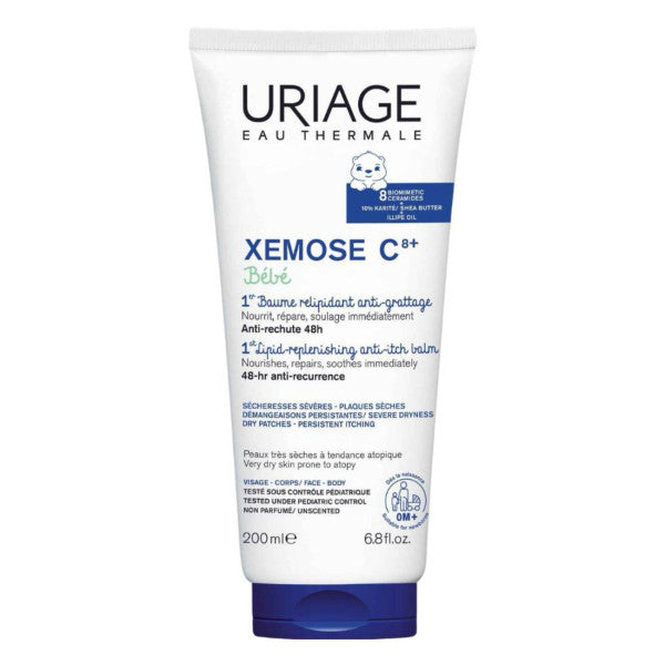 Uriage Baby Xemose C8 1st Lipid-Replenishing Balm 200ml - Healtsy