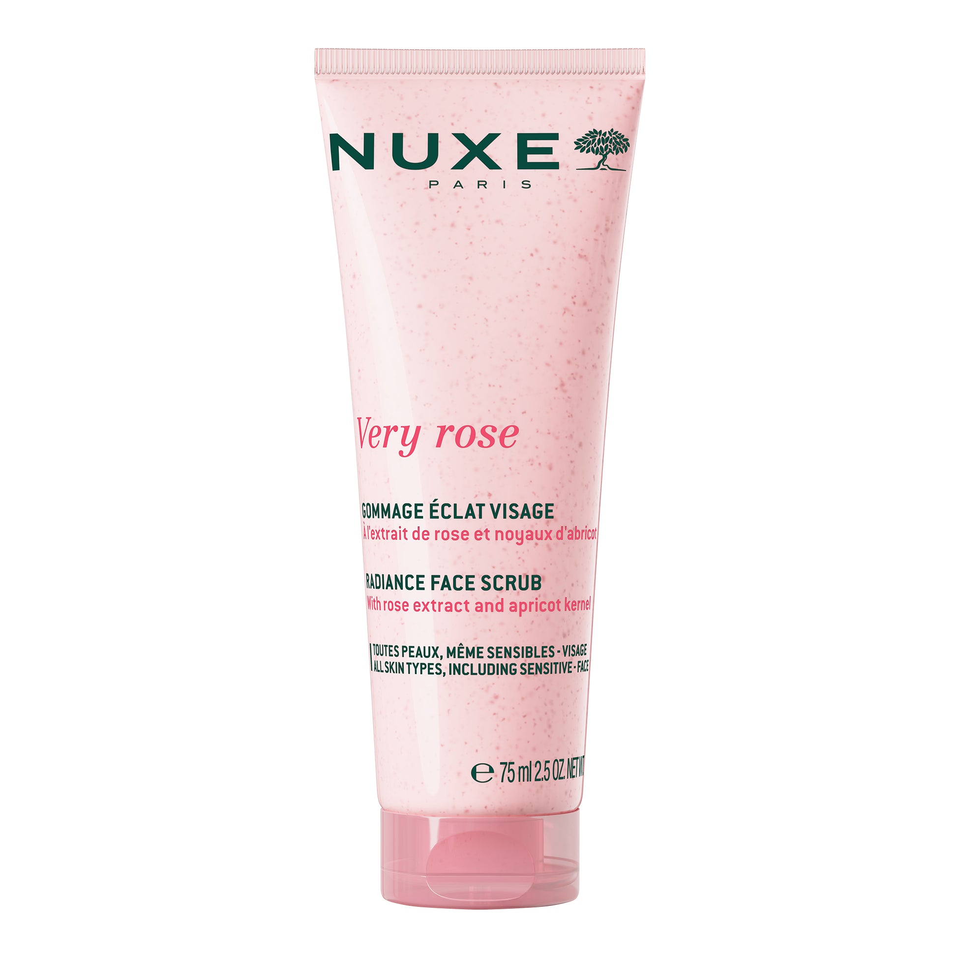 Nuxe Very Rose Radiance Facial Scrub - 75Ml - Healtsy