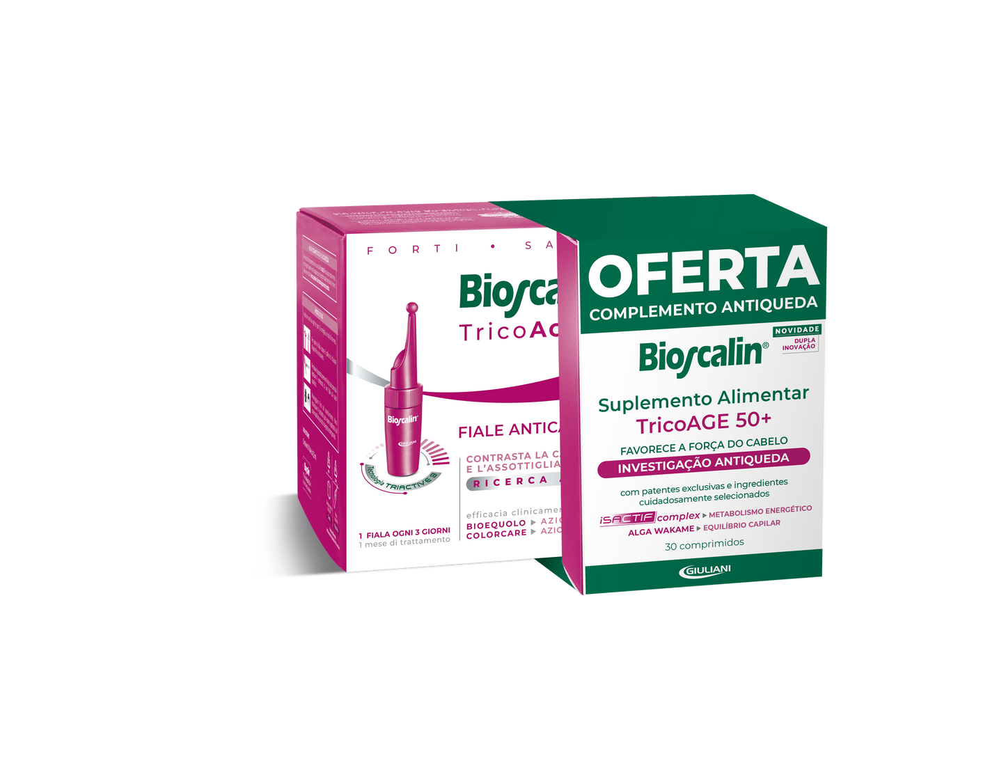 Bioscalin TricoAge 50 (x 10 ampoules) + Offer 30 Tablets - Healtsy