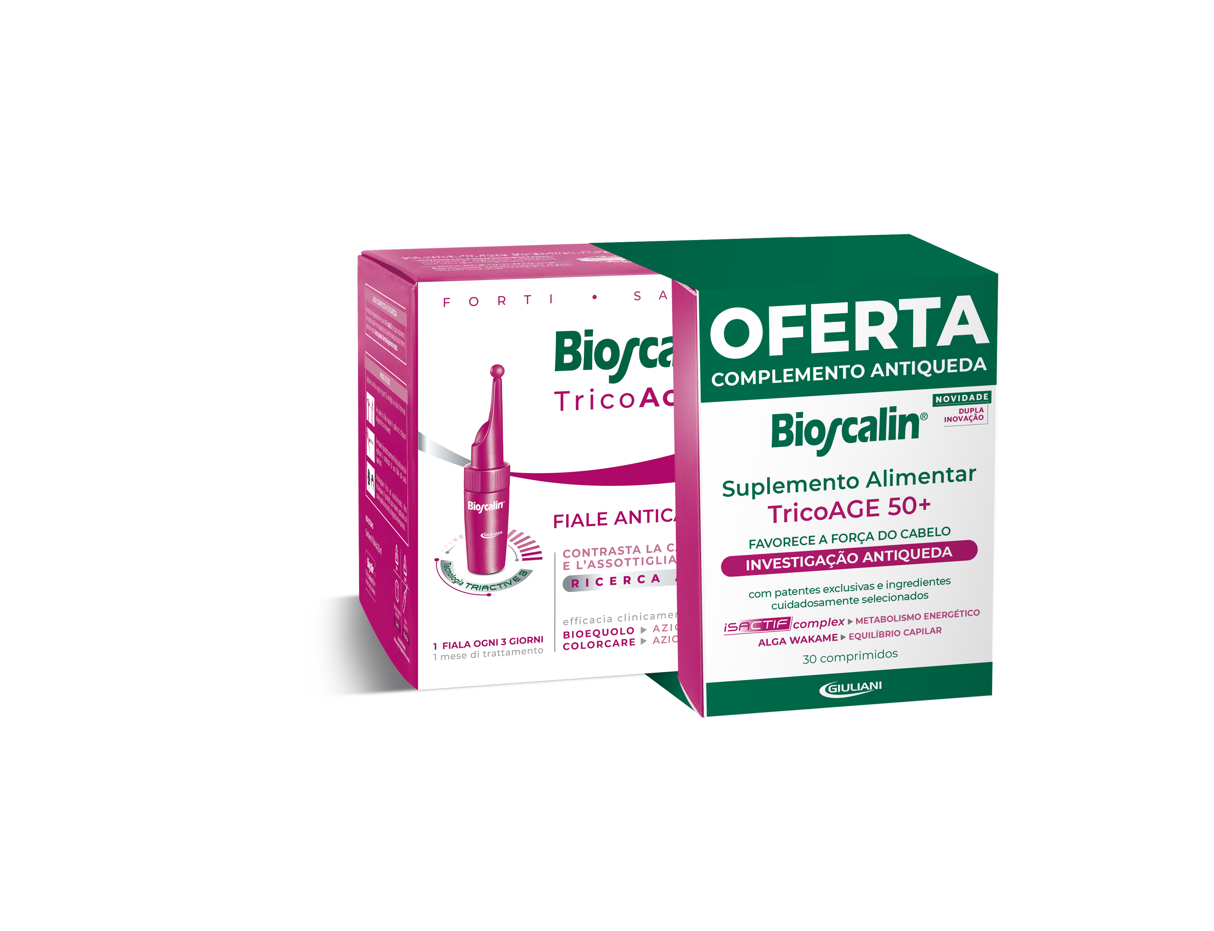 Bioscalin TricoAge 50 (x 10 ampoules) + Offer 30 Tablets - Healtsy