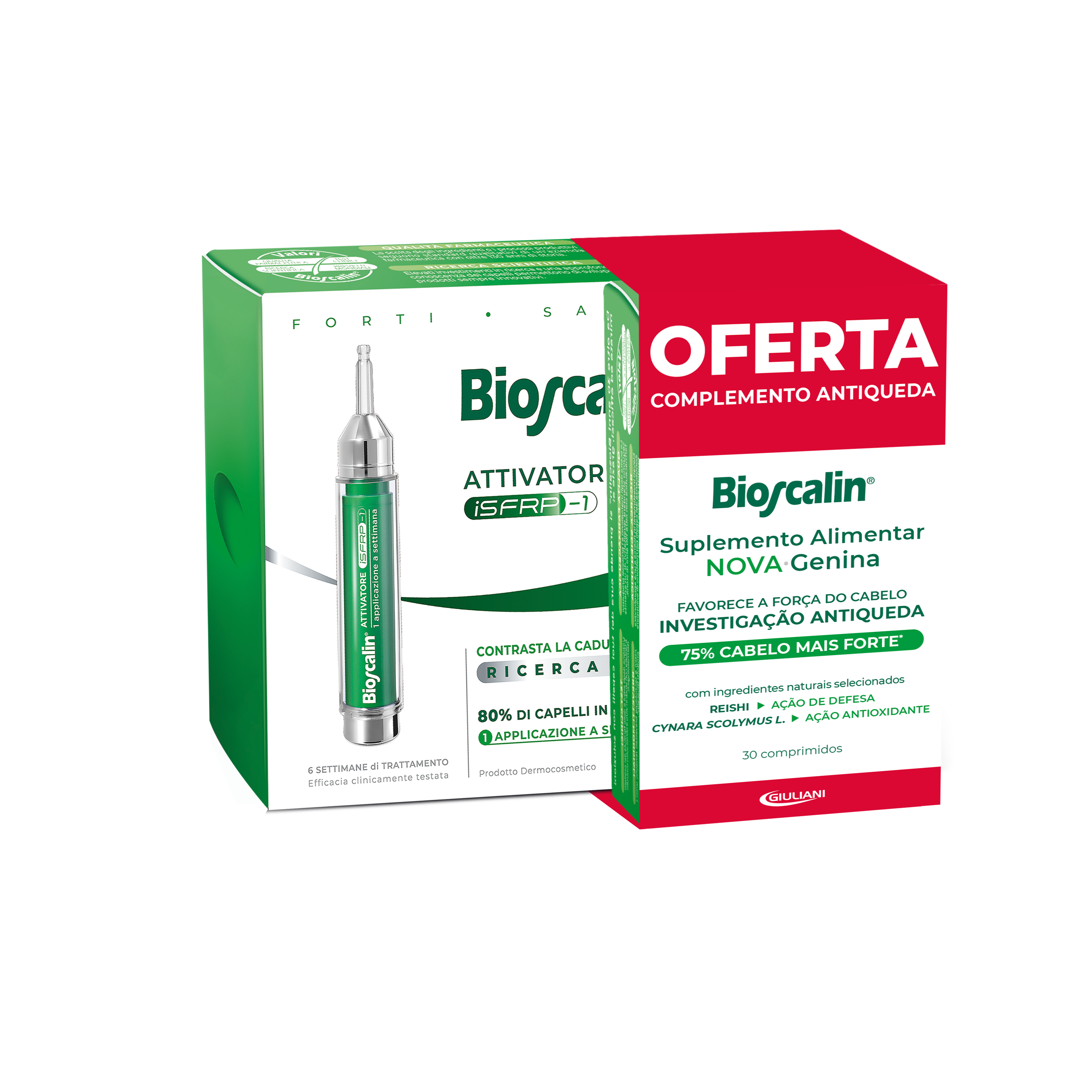 Bioscalin Ativ Cap Amp10+Nova-G Comp30 - Healtsy