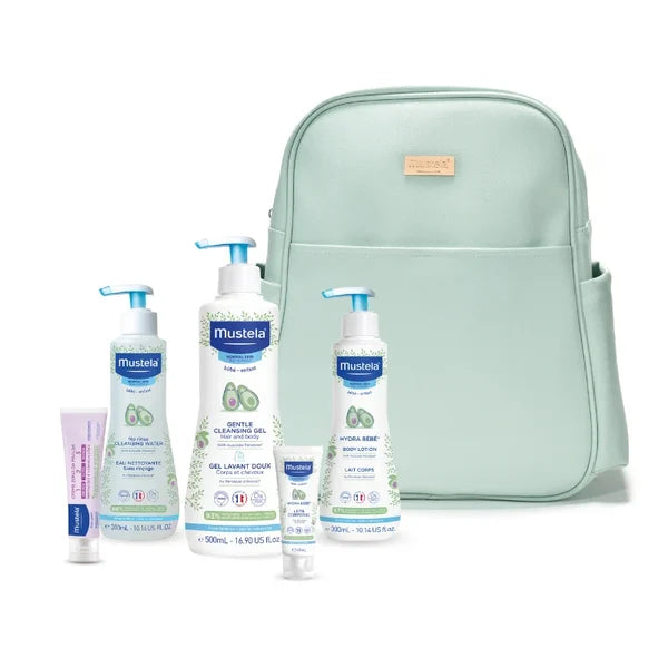 Mustela Mint Maternity Bag Kit - Healtsy