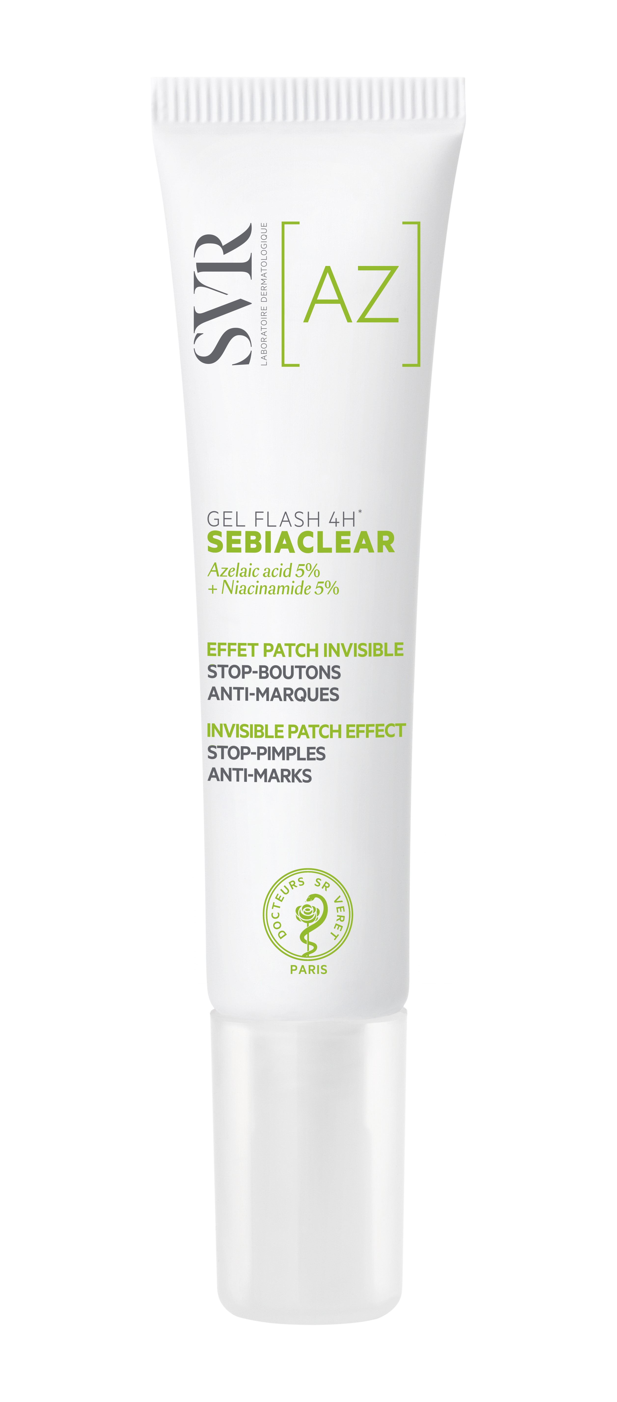 SVR Sebiaclear Gel Flash 4H  -15ml - Healtsy