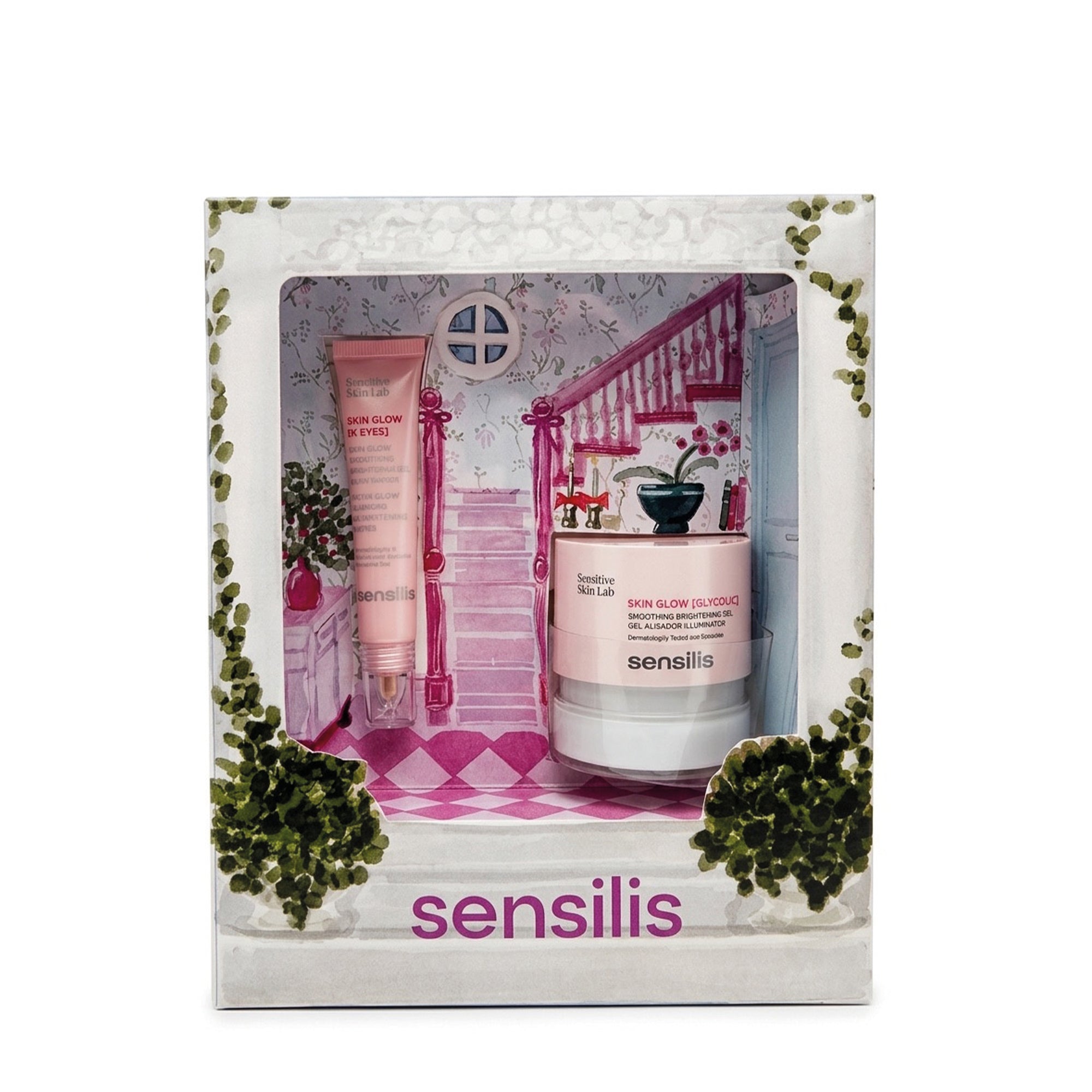 Sensilis Skin Glow Gel Glicólico - 50ml + Skin Glow K Eyes Contorno de Ojos - 15ml