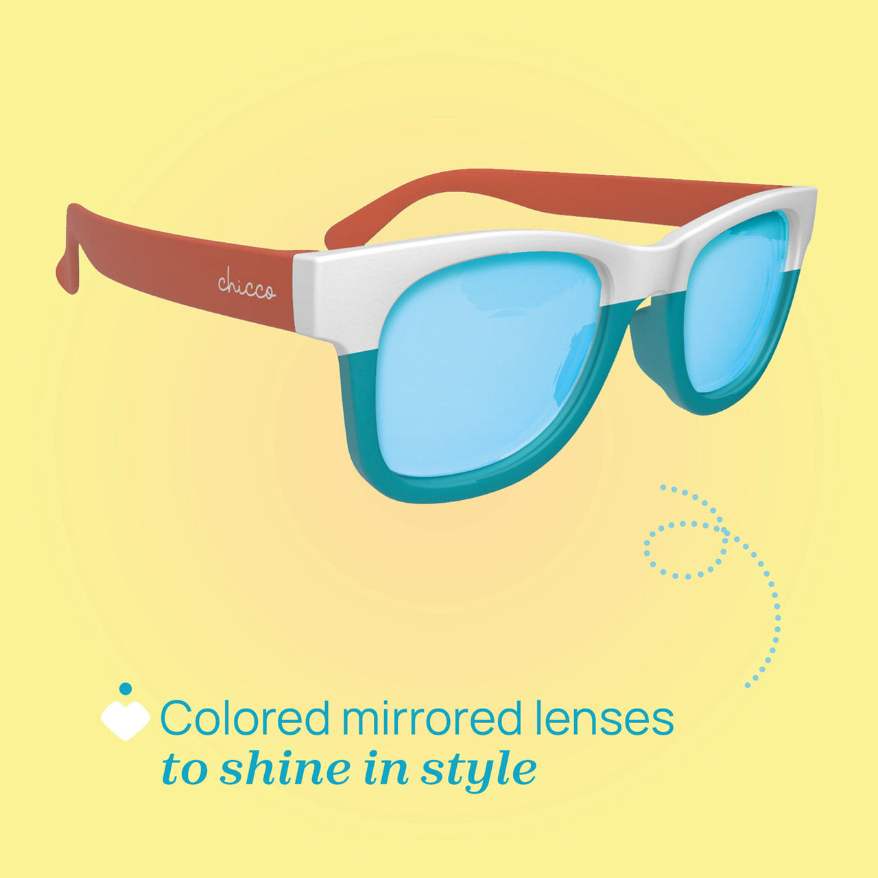 Chicco Sunglasses Mirrored Lenses Tiffani 24M+ (ref. Ch.Ocu12731100000) - Healtsy