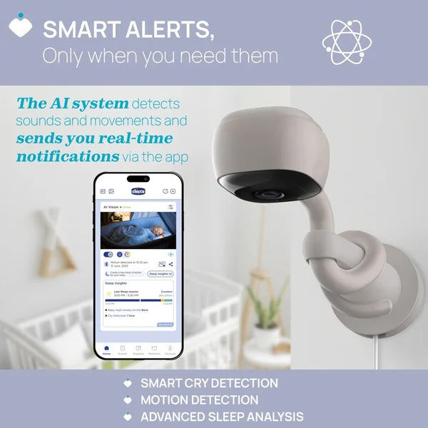 Chicco Smart Camera AI Wifi (ref. Ch.Seg12581000000) - Healtsy